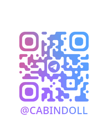 QR-код Telegram канала @cabindoll